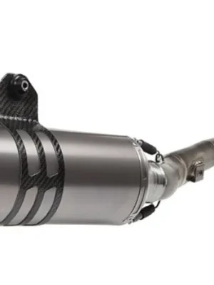 Časově Omezené Výfuk kompletní 1x1 MIVV OVAL M.YA.024.S4C.F Titan / Karbonové víčko pro YAMAHA YZ 450 F (2010-2011)