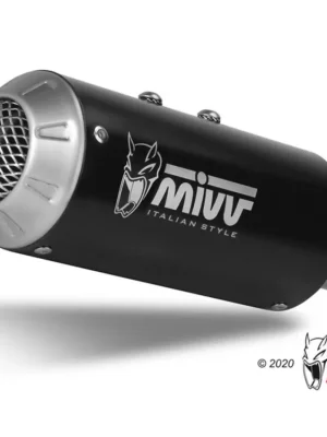 Aktuální Koncovka výfuku MIVV MK3 E.005.LM3B Černá nerezová ocel