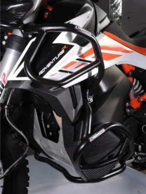 Cenový Hit Ochranné rámy motoru RDMOTO CF130KD matná černá vrchní a spodní