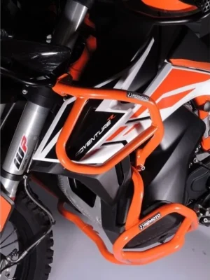 Ochranné rámy motoru RDMOTO CF130O oranžová vrchní a spodní Speciální Cena