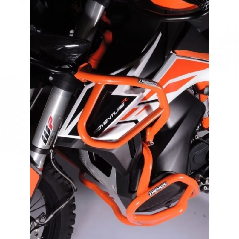 Ochranné rámy motoru RDMOTO CF130O oranžová vrchní a spodní Speciální Cena