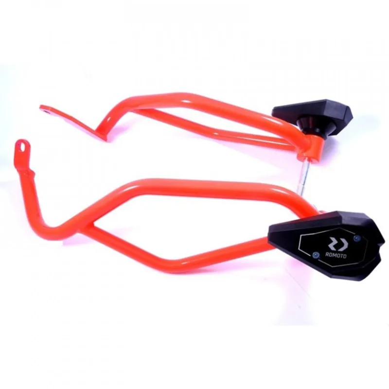 Ochranné rámy motoru RDMOTO CF79R červená with slider SL01 Vysoce Kvalitní
