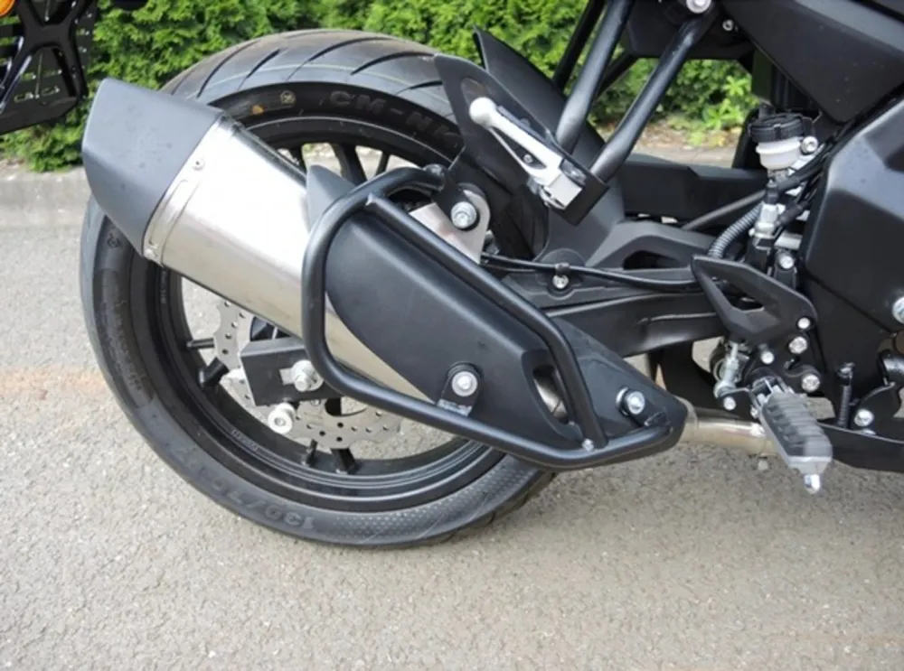 Ochranné rámy motoru RDMOTO CF189KD černá (na výfuk) Poslední Šance