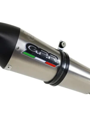 Koncovka výfuku Slip-on GPR NEW GRAND PRIX EVO TITANIUM SCOM.203.GPAN.TO Broušený titan zahrnuje spojovací svod a odnímatelný dB killer Výhodná Nabídka