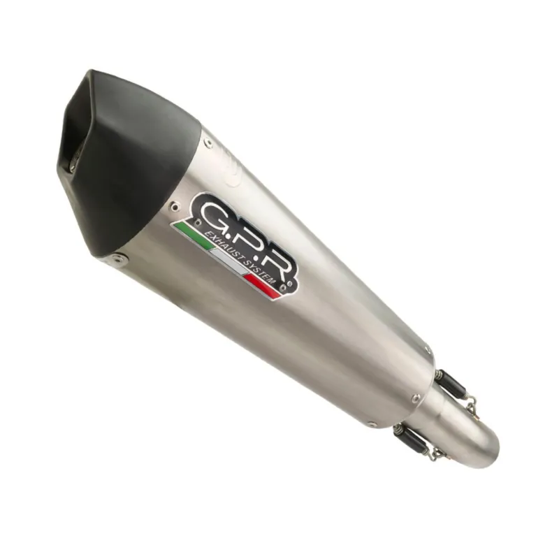 Koncovka výfuku Slip-on GPR NEW GRAND PRIX EVO TITANIUM VO.6.GPAN.TO Broušený titan zahrnuje spojovací svod a odnímatelný dB killer Koupit Online