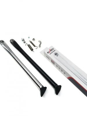 Heavy duty boční stojan EXED EP-HVY-KS-P2-SBK+ stříbrno - černý s doplňky Akční Cena