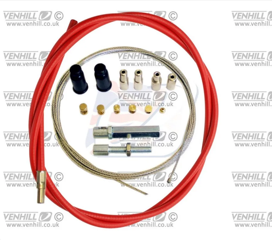 Odeslání Ihned Lanko plynu univerzální sada Venhill U01-4-100-RD 6mm VNĚJŠÍ průměr (1.35m) červená