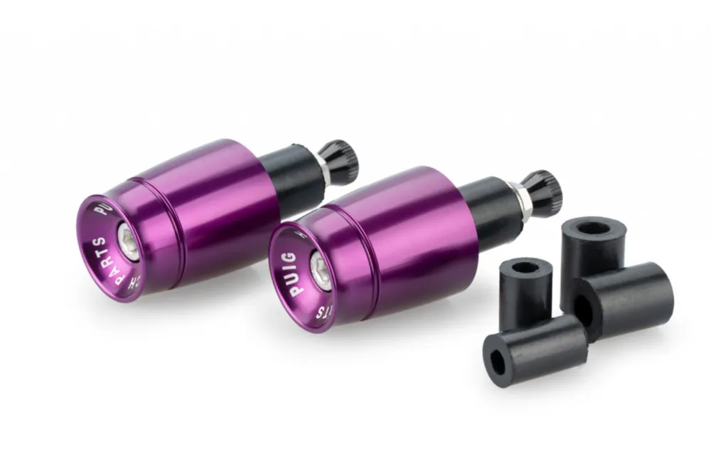 Závažíčka řidítek PUIG SPORT 21011L fialová UNIVERSAL M6 13-18mm. Odeslání Ihned