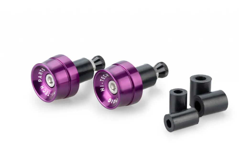 Závažíčka řidítek PUIG SPEED 21016L fialová UNIVERSAL M6 13-18mm. Omezená Nabídka