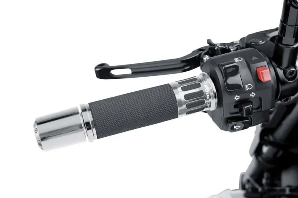 Cenová Bomba Rukojeti PUIG RACING 5879P stříbrná 119mm