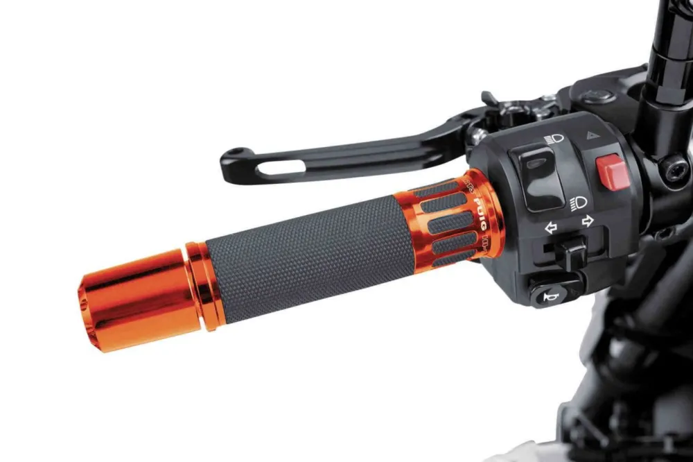 Nová Kolekce Rukojeti PUIG RACING 8188T oranžová 123mm