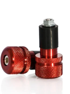 Dokud Zásoby Vydrží Závažíčka řidítek MOTION STUFF ORIGINAL červená (d18-20mm)