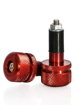 Jen Po Omezenou Doba Závažíčka řidítek MOTION STUFF ORIGINAL červená (d13-17mm)