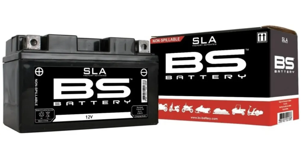 BS-BATTERY továrně aktivovaná motocyklová baterie BTX12 (FA) (YTX12 (FA)) SLA Cenově Výhodný