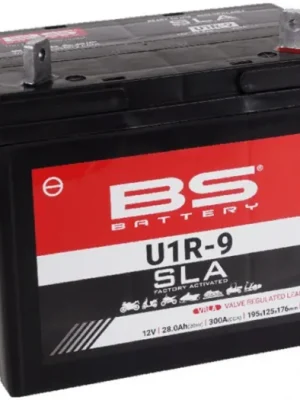 Výhodná Nabídka BS-BATTERY továrně aktivovaná motocyklová baterie U1R-9