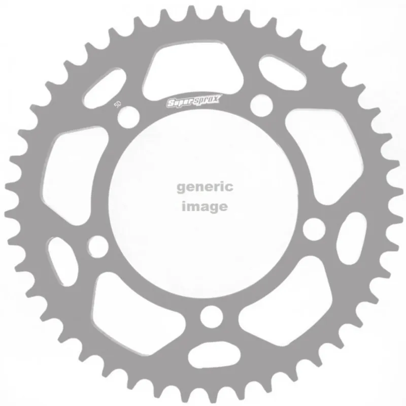 Originální Hliníková řetězová rozeta SUPERSPROX RAL-210:39-BLK černý 39 zubů, 520