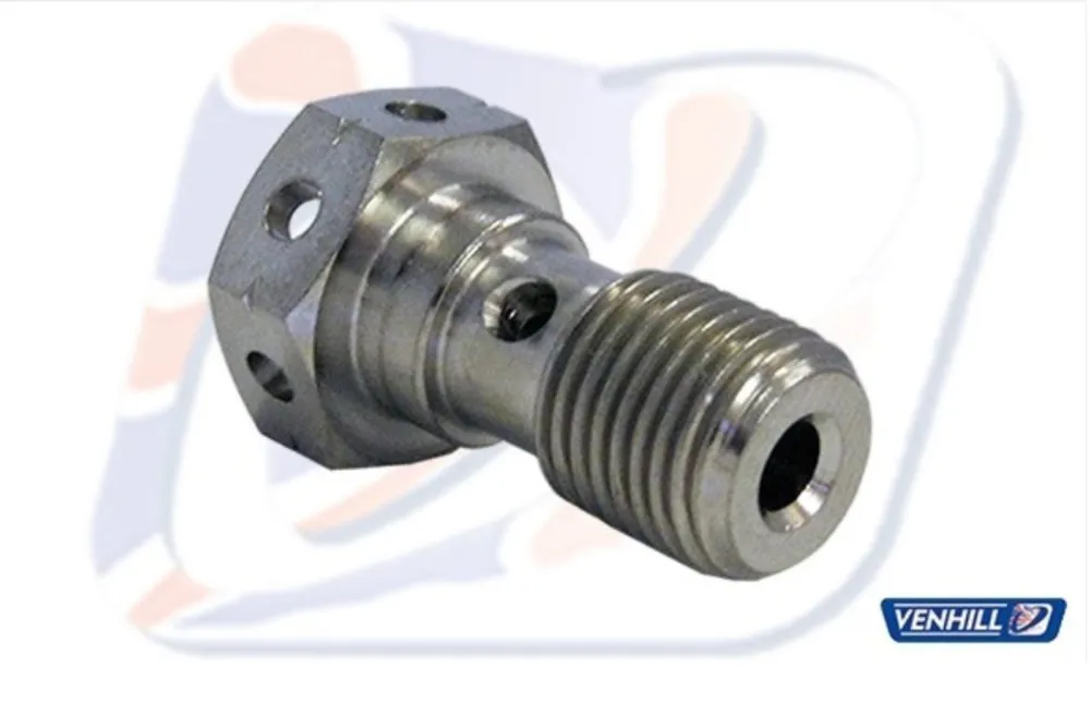 Banjo šroub Venhill 110100T M10X1mm titan Expresní Doručení