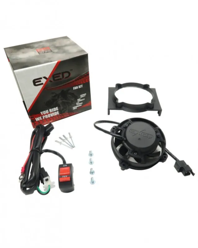 Zlevněný Chladící ventilátor a montážní sada EXED EX-RFS-PLB10/19-SW s ON/OFF spínačem