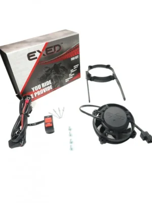 Přímo Od Výrobce Chladící ventilátor a montážní sada EXED EX-RFS-PLK04/16-SW s ON/OFF spínačem