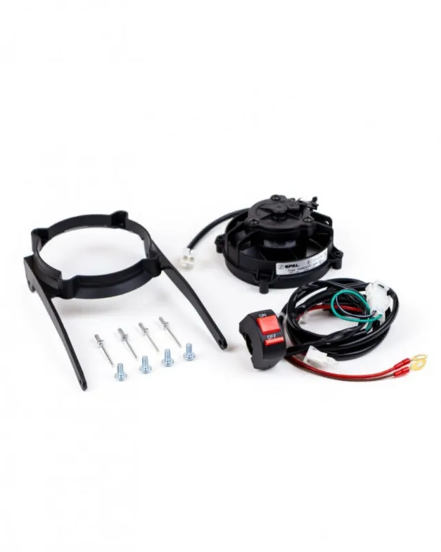 Ventilátor chladiče a montážní sada SPAL EP-RFS-PLK04/16-SW s ON/OFF spínačem Omezená Nabídka