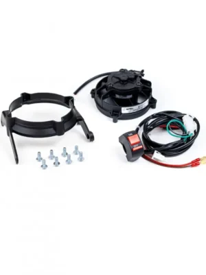 Ventilátor chladiče a montážní sada SPAL EP-RFS-PLK17-SW s ON/OFF spínačem Originální