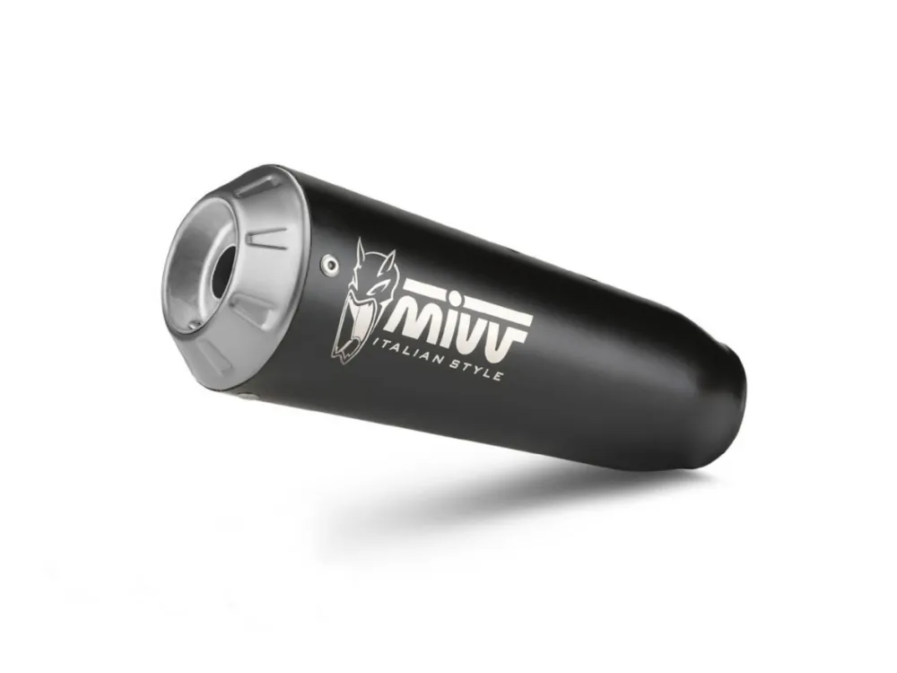 Koncovka výfuku MIVV X-M1 KT.025.LC4B Černá nerezová ocel Výhodná Nabídka