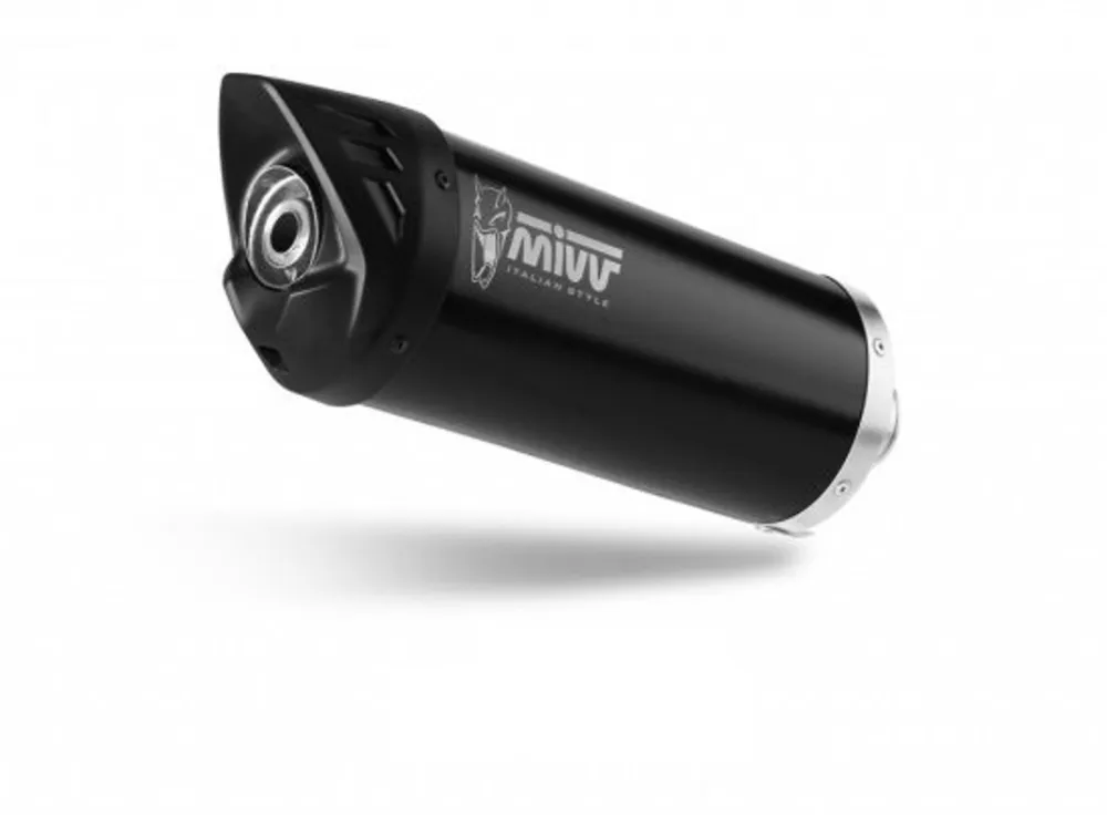 Víkendová Akce Koncovka výfuku MIVV OVAL CF.002.LVC Black / Carbon cap pro CF MOTO 650 MT (2021-2024); CF MOTO 700 MT (2021-2024)