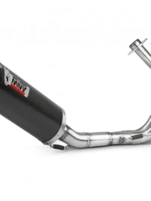 Výprodej Výfuk kompletní 2x1 MIVV OVAL K.044.L3C Carbon / Carbon cap pro KAWASAKI Ninja 650 (2017-2023); KAWASAKI Z 650 (2017-2023)
