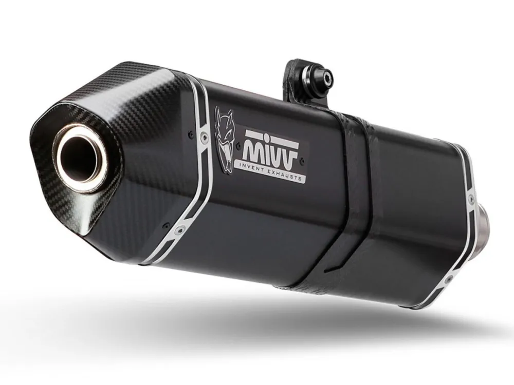 Autentický Koncovka výfuku MIVV SPEED EDGE B.034.LRB Černá ocel