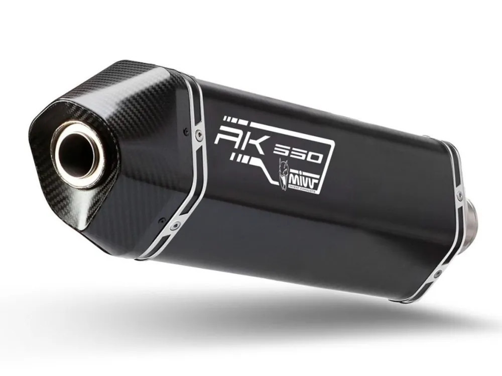 Nová Kolekce Koncovka výfuku MIVV SPEED EDGE O.008.LRB Černá ocel
