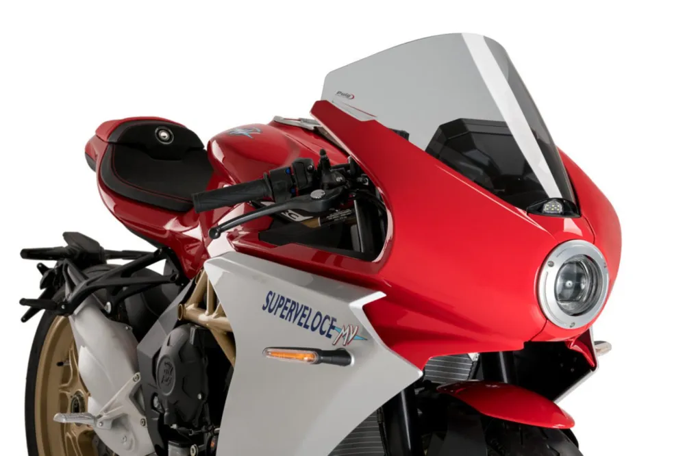 Vysoce Kvalitní Plexi štít PUIG R-RACER 21175H kouřová