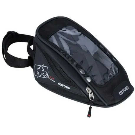 Tankbag na motocykl M1R Micro, OXFORD (černý, objem 1 l) Časově Omezené