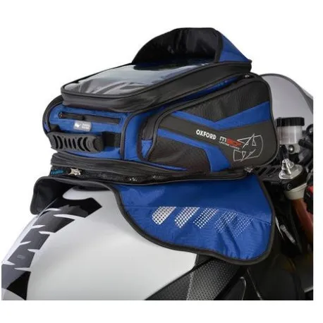 Ihned K Objednání Tankbag na motocykl M30R, OXFORD (černý/modrý, s magnetickou základnou, objem 30 l)
