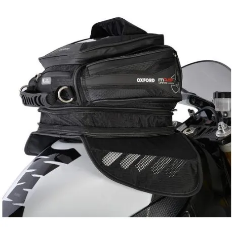 Tankbag na motocykl M15R, OXFORD (černý, s magnetickou základnou, objem 15 l) Jen Po Omezenou Doba