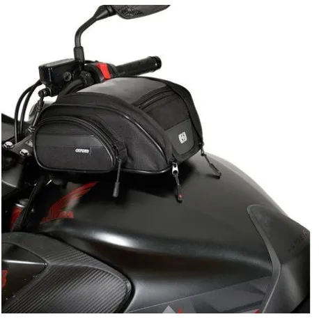 Tankbag na motocykl F1 Mini, OXFORD (černý, objem 7 l) Zlevněný