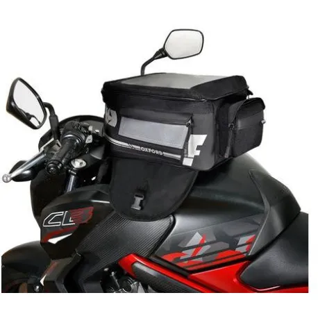 Tankbag na motocykl F1 Magnetic, OXFORD (černý, objem 18 l) Jen Po Omezenou Doba
