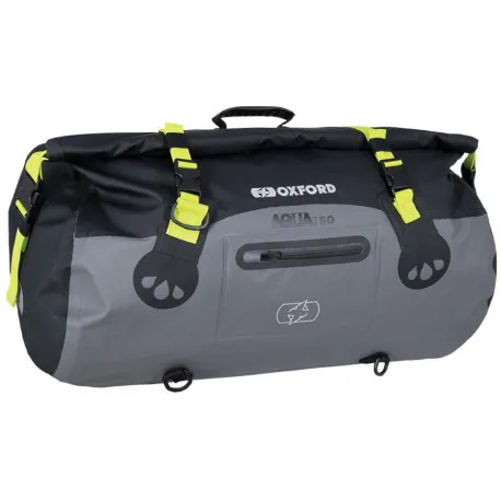 Expresní Doručení Vodotěsný vak Aqua T-50 Roll Bag, OXFORD (černý/šedý/žlutý fluo, objem 50 l)