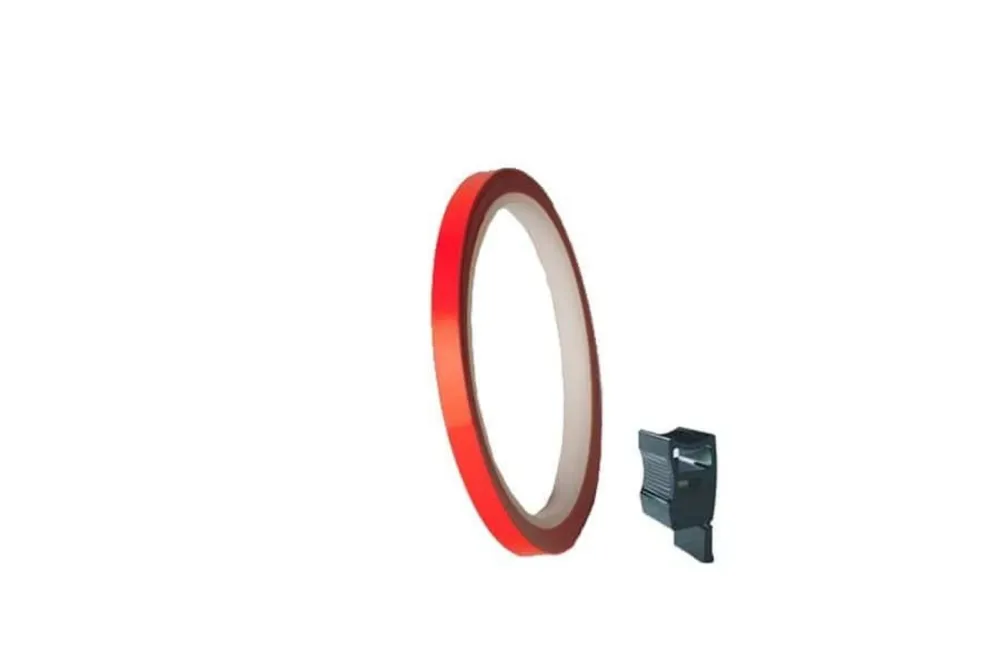 Linka na ráfek PUIG 4542T fluorescentní oranžová 7mm x 6m (s aplikátorem) Výhodná Nabídka