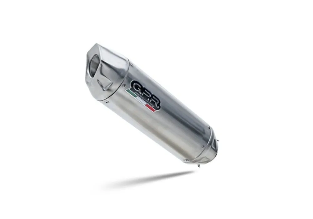 Koncovka výfuku Slip-on GPR FURORE-X INOX H.269.FXSC Matná černá zahrnuje spojovací svod a odnímatelný dB killer Jen Po Omezenou Doba