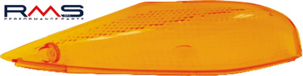 Ověřený Sklo blinkru - pravé přední RMS 246470220 oranžová Homologace