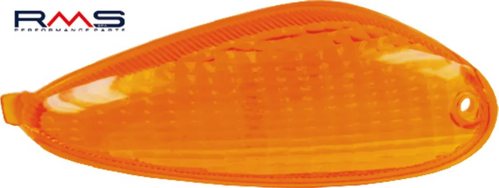 Značkový Sklo blinkru - levé zadní RMS 246470311 oranžová