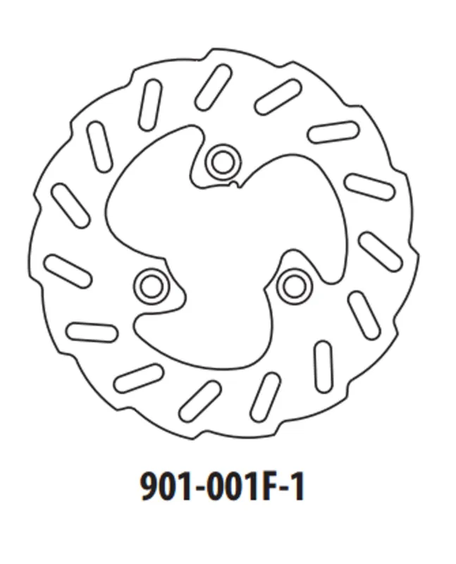 Brzdový kotouč GOLDFREN 901-001F-1 přední 190 mm Časově Omezené