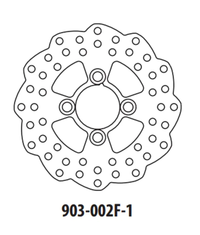 Bezpečná Platba Brzdový kotouč GOLDFREN 903-002F-1 přední 180,5 mm