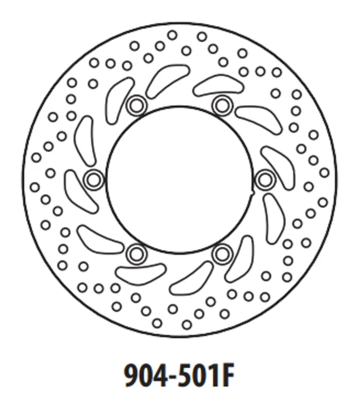 Brzdový kotouč GOLDFREN 904-501F přední 260 mm Levný