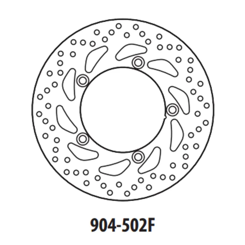 Vysoce Kvalitní Brzdový kotouč GOLDFREN 904-502F přední 260 mm