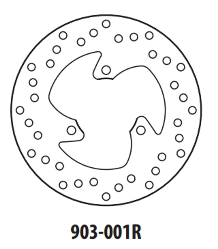Dokud Zásoby Vydrží Brzdový kotouč GOLDFREN 903-001R zadní 190 mm