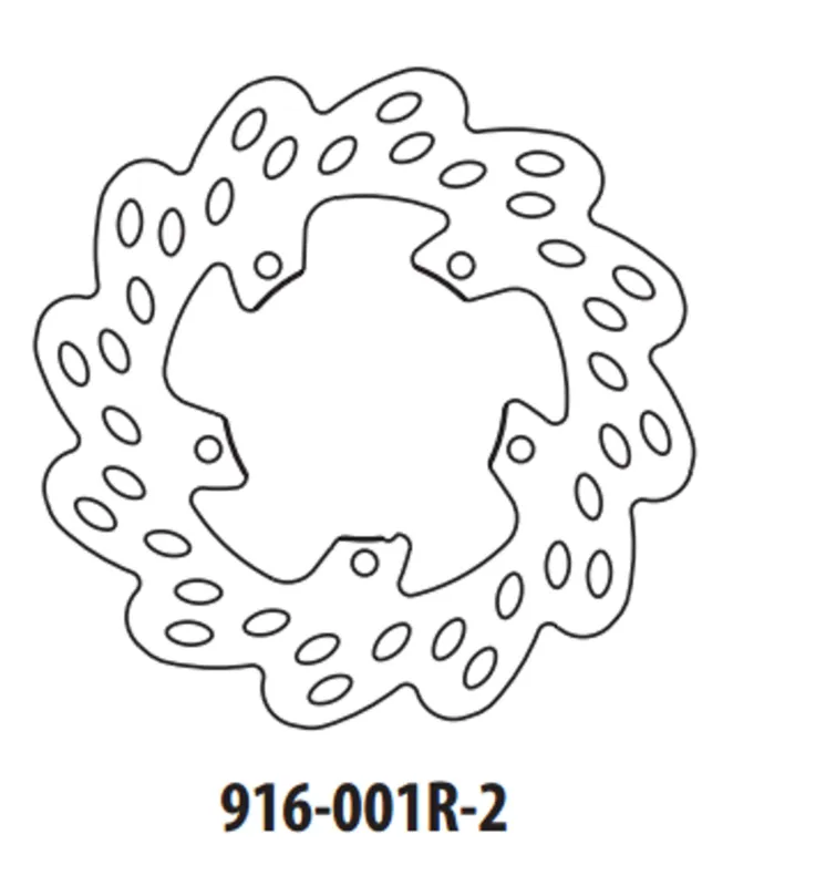 Akční Cena Brzdový kotouč GOLDFREN 916-001R-2 zadní 175 mm