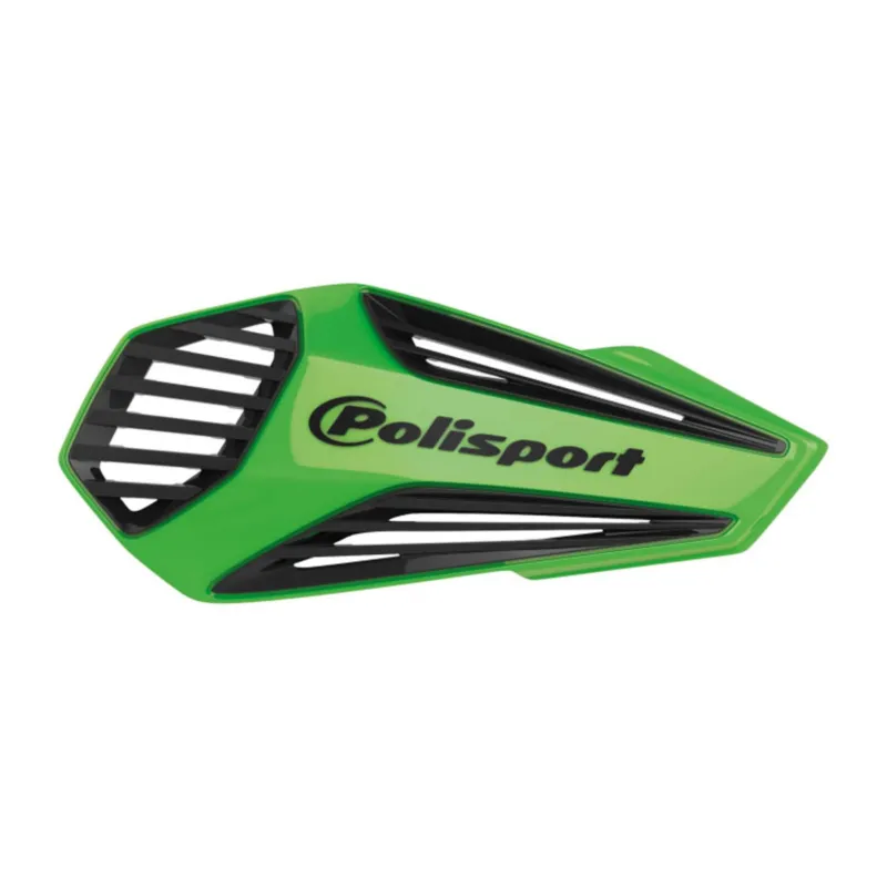 Chrániče páček POLISPORT MX AIR 8308400008 s univerzální montážní sadou na řidítka Green05/Black Časově Omezené