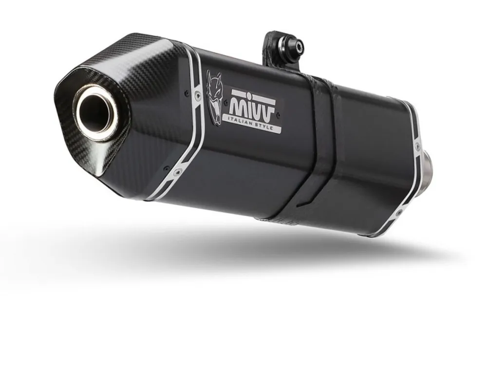Ověřený Koncovka výfuku MIVV SPEED EDGE H.070.LRB Černá nerezová ocel
