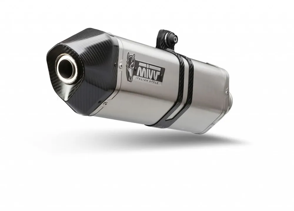 Koncovka výfuku MIVV SPEED EDGE T.018.LRX Nerez / Karbonové víčko Přímo Od Výrobce
